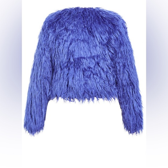 City Chic Blakely Jacket - dazzling blue XS size 14 - Picture 6 of 6